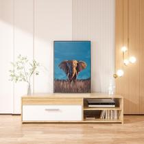 Quadro Decorativo com Madeira Elefante - Londrinorte Molduras