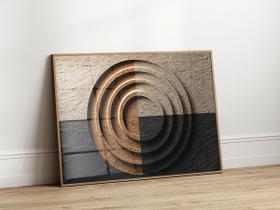 Quadro Decorativo com Moldura Acrilico Cristal Luxo Vidro Abstrato Pedra 3D para Sala de Estar, Quarto e Escritório, Hall Horizontal Quadro Decorativo com Moldura Acrilico Cristal Luxo Vidro Abstrato Pedra 3D para Sala de Estar, Quarto e Escritório, Hall Horizontal