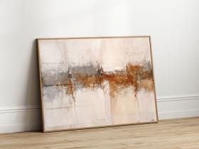 Quadro Decorativo com Moldura Acrilico Cristal Luxo Vidro Rustico Abstrato para Sala de Estar, Quarto e Escritório, Hall Horizontal Quadro Decorativo com Moldura Acrilico Cristal Luxo Vidro Rustico Abstrato para Sala de Estar, Quarto e Escritório, Hall Horizontal