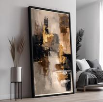 Quadro Decorativo com Moldura Caixa Artistico Pintura para parede Sala, Quarto e Escritório Quadro Decorativo com Moldura Caixa Artistico Pintura para parede Sala, Quarto e Escritório