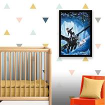 Quadro Decorativo Como Treinar Seu Dragão Quadro Decorativo Como Treinar Seu Dragão