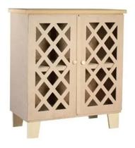 Quadro Decorativo Cômoda Treliça Mdf Cru Decoração