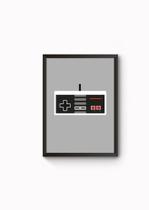 Quadro Decorativo Controle Nes