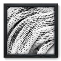 Quadro Decorativo - Corda - 33cm x 33cm - 330qddp
