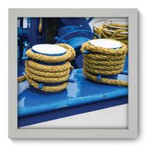 Quadro Decorativo - Cordas - 22cm x 22cm - 019qdkb