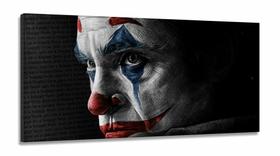 Quadro Decorativo Coringa 130x60 em Tecido Canvas Sala Quarto