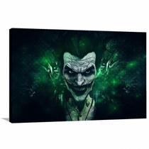 Quadro decorativo Coringa Artístico com Tela em Tecido