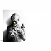 Quadro decorativo Coringa - Vilões - Tela em Tecido