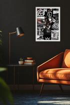 Quadro Decorativo Corinthians Corinthianismo Branca Tamanho:21cm x 30cm (A4)