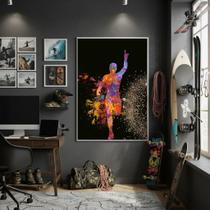 Quadro Decorativo Corrida Radical-70x50cm Mold Branca