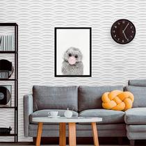 Quadro Decorativo Corujinha Chicletes 34x23cm