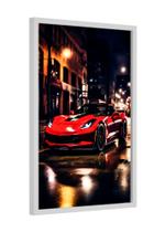 Quadro decorativo - corvette vermelho carro luxo Quadro decorativo - corvette vermelho carro luxo