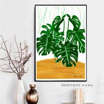 Quadro decorativo costela de Adão