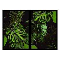Quadro Decorativo Costela de Adão Verde 90x60 Sala Quarto Quadro Decorativo Costela de Adão Verde 90x60 Sala Quarto