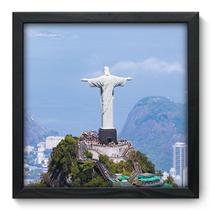 Quadro Decorativo - Cristo Redentor - 33cm x 33cm - 125qdmp