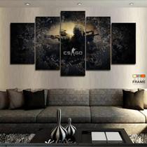 Quadro Decorativo CS GO 130x63 em tecido Quadro Decorativo CS GO 130x63 em tecido