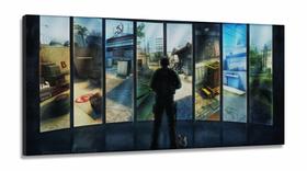 Quadro Decorativo Csgo Mapas Tecido 130x60 em Tecido Canvas Quadro Decorativo Csgo Mapas Tecido 130x60 em Tecido Canvas