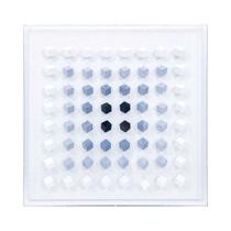 Quadro Decorativo Cubos 3d Abstrato Tons Azuis Rico Detalhes