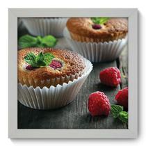 Quadro Decorativo - Cupcake - 22cm x 22cm - 121qdcb