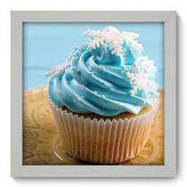 Quadro Decorativo - Cupcake - 22cm x 22cm - 124qdcb