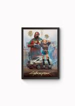 Quadro Decorativo Cyberpunk 2077 Necessity Over Style Quadro Decorativo Cyberpunk 2077 Necessity Over Style