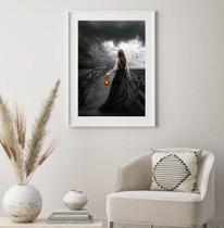 Quadro Decorativo Dama Da Noite - 60X48Cm