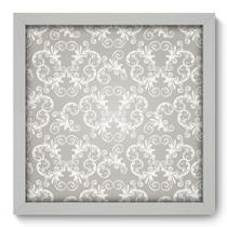 Quadro Decorativo - Damasco - 33cm x 33cm - 049qdvb