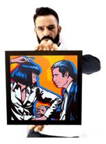 Quadro Decorativo Dança Pulp Fiction Pop Arte