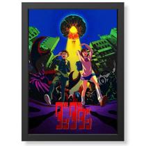 Quadro Decorativo Dandadan aliens espirito geek.frame Quadro Decorativo Dandadan aliens espirito geek.frame