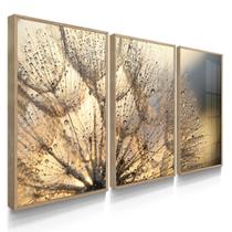 Quadro Decorativo Dandelion Com Moldura Quadro Decorativo Dandelion Com Moldura