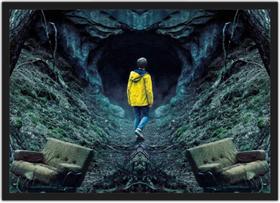 Quadro Decorativo Dark Séries Cinema Salas Quartos Decorações Com Moldura G03 Quadro Decorativo Dark Séries Cinema Salas Quartos Decorações Com Moldura G03