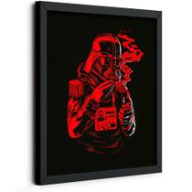 Quadro Decorativo Darth Vader 2 Minutos de Descanço