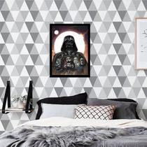 Quadro Decorativo Darth Vader e Stormtrooper 45x34cm