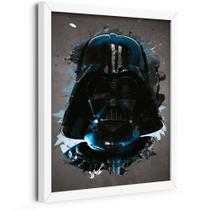 Quadro Decorativo Darth Vader em Traços