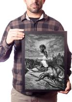Quadro Decorativo Davi Vs Golias Arte De Gustave Doré Quadro Decorativo Davi Vs Golias Arte De Gustave Doré