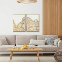 Quadro Decorativo de Canvas Alexandria B 50 X 70 X 3,5 cm - Visage Quadro Decorativo de Canvas Alexandria B 50 X 70 X 3,5 cm - Visage