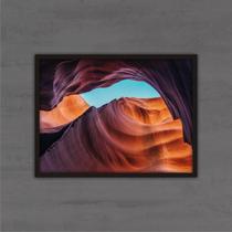 Quadro Decorativo De Paisagem Com Moldura Preta 16