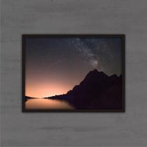 Quadro Decorativo De Paisagem Com Moldura Preta 18