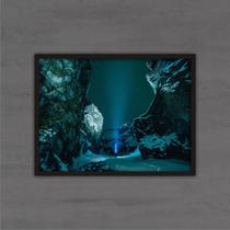 Quadro Decorativo De Paisagem Com Moldura Preta 22 Quadro Decorativo De Paisagem Com Moldura Preta 22