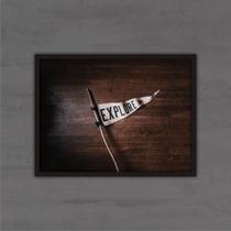 Quadro Decorativo De Paisagem Com Moldura Preta 29 Quadro Decorativo De Paisagem Com Moldura Preta 29