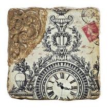Quadro decorativo de resina envelhecida