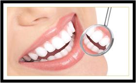 Quadro Decorativo Dentista Dentes Sorriso Odontologia Consultórios Salas Com Moldura RC012 Quadro Decorativo Dentista Dentes Sorriso Odontologia Consultórios Salas Com Moldura RC012