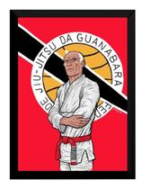 Quadro Decorativo Desenho Arte Helio Gracie Brazilian Jiujit Quadro Decorativo Desenho Arte Helio Gracie Brazilian Jiujit