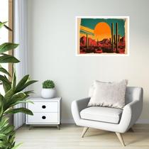 Quadro Decorativo Deserto Mexicano - 50x70cm