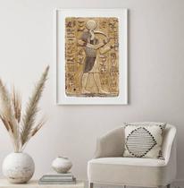 Quadro Decorativo Deus Egípcio Thoth - 60x48cm - Quadros On-line