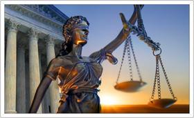 Quadro Decorativo Deusa Da Justiça Grande Advocacias Direito Advogado Escritórios Salas Moldura Branca Q01