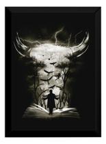 Quadro Decorativo Deuses Americanos Neil Gaiman Arte Quadro Decorativo Deuses Americanos Neil Gaiman Arte