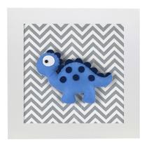 Quadro Decorativo Dino Estegossauro Quarto Bebê Infantil