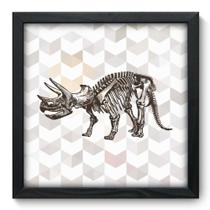 Quadro Decorativo - Dinossauro - 33cm x 33cm - 065qdip