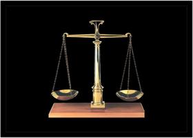 Quadro Decorativo Direito Advogados Balança Da Justiça Sala Escritório Com Moldura RC026